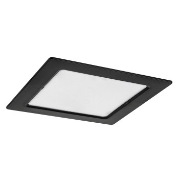 Spot LED incastrat Shaun2 negru Rabalux 71230, 12W, 3000K