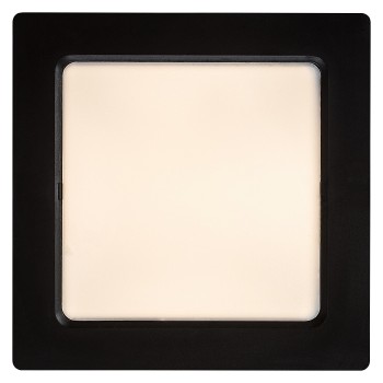Spot LED incastrat Shaun2 negru Rabalux 71230, 12W, 3000K