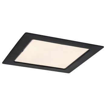 Spot LED incastrat Shaun2 negru Rabalux 71231, 18W, 3000K