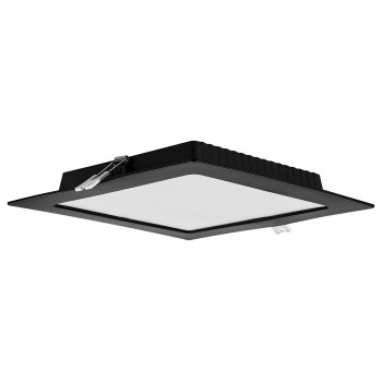 Spot LED incastrat Shaun2 negru Rabalux 71231, 18W, 3000K
