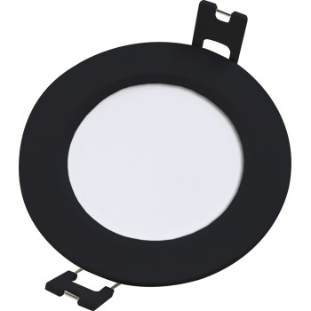 Spot LED incastrat Shaun2 negru Rabalux 71240, 3W, 4000K