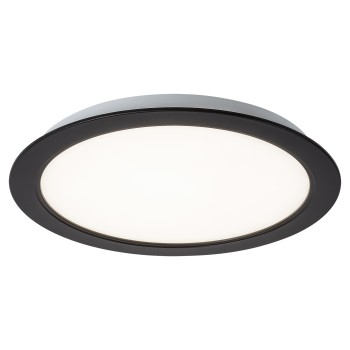 Spot LED incastrat Shaun2 negru Rabalux 71240, 3W, 4000K