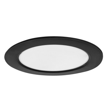 Spot LED incastrat Shaun2 negru Rabalux 71242, 12W, 4000K