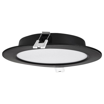 Spot LED incastrat Shaun2 negru Rabalux 71242, 12W, 4000K