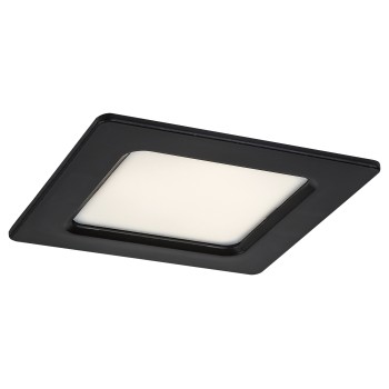Spot LED incastrat Shaun2 negru Rabalux 71262, 3W, 4000K
