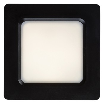 Spot LED incastrat Shaun2 negru Rabalux 71262, 3W, 4000K