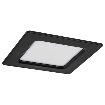 Spot LED incastrat Shaun2 negru Rabalux 71262, 3W, 4000K