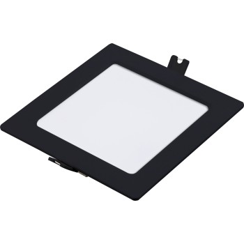 Spot LED incastrat Shaun2 negru Rabalux 71263, 6W, 4000K
