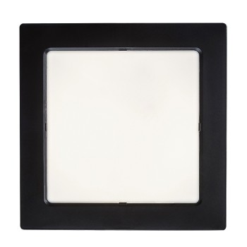 Spot LED incastrat Shaun2 negru Rabalux 71265, 18W, 4000K