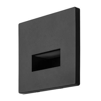 Spot LED incastrat Lunca negru Rabalux 77195, 1W, 3000-4000K