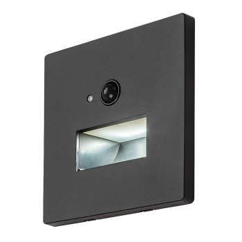Spot LED incastrat Lunca negru Rabalux 77197, 1W, 3000-4000K