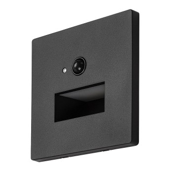 Spot LED incastrat Lunca negru Rabalux 77197, 1W, 3000-4000K
