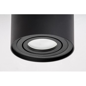Spot aplicat Kobald negru mat Rabalux 2047, 1xGU10