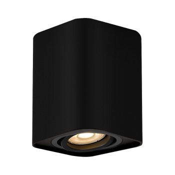 Spot aplicat Kobald negru mat Rabalux 2049, 1xGU10