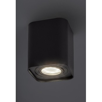 Spot aplicat Kobald negru mat Rabalux 2049, 1xGU10