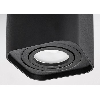Spot aplicat Kobald negru mat Rabalux 2049, 1xGU10