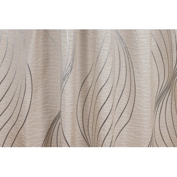 Material draperie decor Sirene, latime 280cm, bej - 1