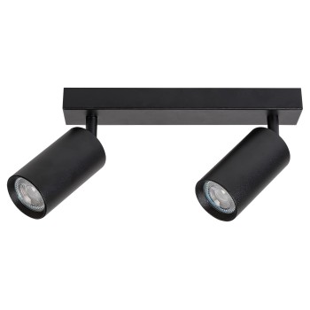 Spot aplicat Solo negru Rabalux 2085, 2xGU10