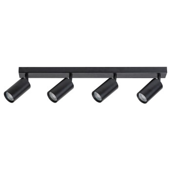 Spot aplicat Solo negru Rabalux 2086, 4xGU10