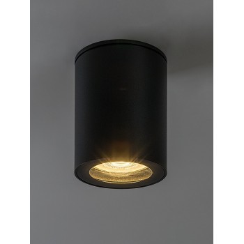 Spot aplicat Koven negru Rabalux 71342, 1xGU10