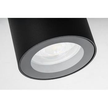 Spot aplicat Koven negru Rabalux 71342, 1xGU10