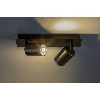 Spot aplicat Gerhard gri arma Rabalux 73072, 2xGU10