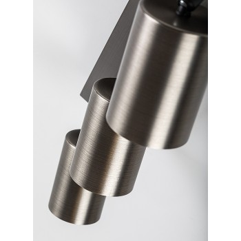 Spot aplicat Gerhard gri arma Rabalux 73073, 3xGU10