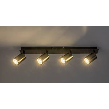 Spot aplicat Gerhard gri arma Rabalux 73074, 4xGU10