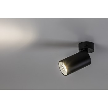 Spot aplicat Yorli negru Rabalux 73081, 1xGU10