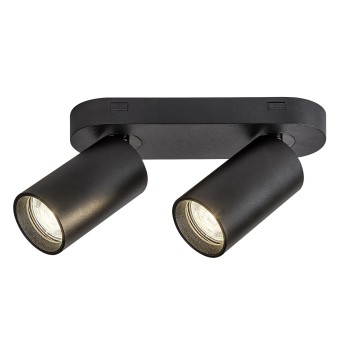 Spot aplicat Yorli negru Rabalux 73082, 2xGU10