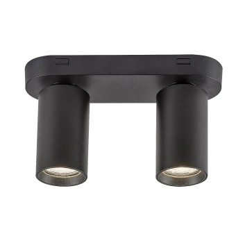 Spot aplicat Yorli negru Rabalux 73082, 2xGU10