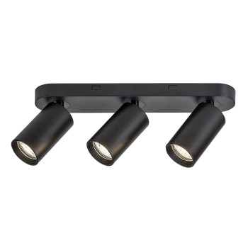 Spot aplicat Yorli negru Rabalux 73083, 3xGU10
