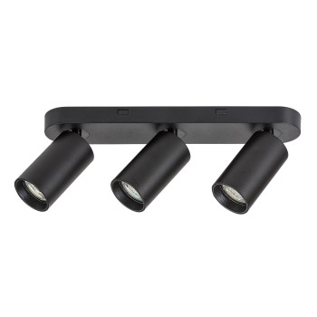 Spot aplicat Yorli negru Rabalux 73083, 3xGU10