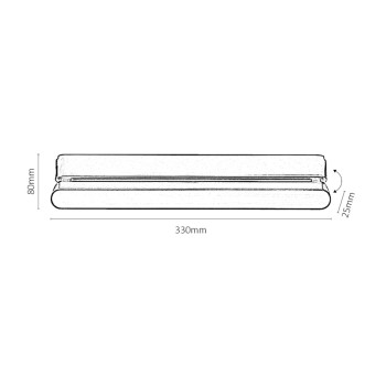 Spot pe sina LiTrack Line16W negru Rabalux 70107, 16W
