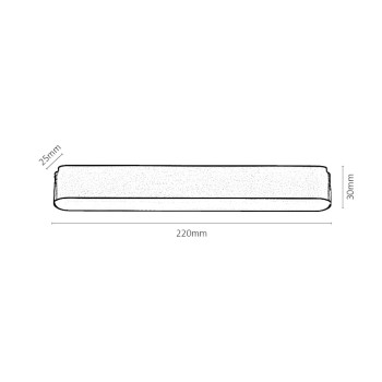 Spot pe sina LiTrack Line06V negru Rabalux 70123, 7W