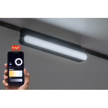 Spot pe sina LiTrack Line15V negru Rabalux 70128, 7W