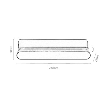 Spot pe sina LiTrack Line15V negru Rabalux 70128, 7W