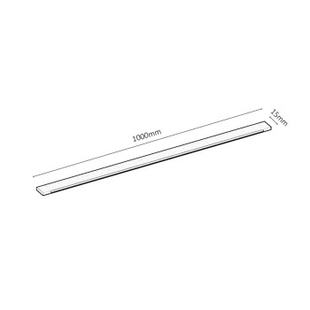 Sina spoturi LiTrack Rail negru Rabalux 70200