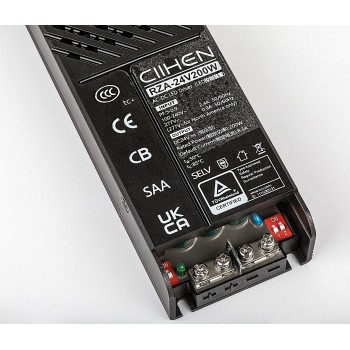 Accesoriu sina LiTrack Driv.200 negru Rabalux 70207, 200W