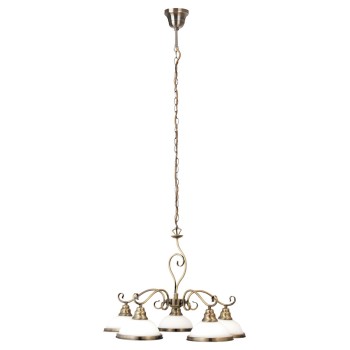 Candelabru Elisett bronz Rabalux 2755, 5xE27