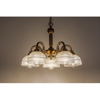 Candelabru Flossi bronz Rabalux 8815, 5xE27