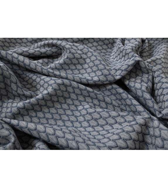 Material draperie Mendola decor Pena, latime 320cm, albastru