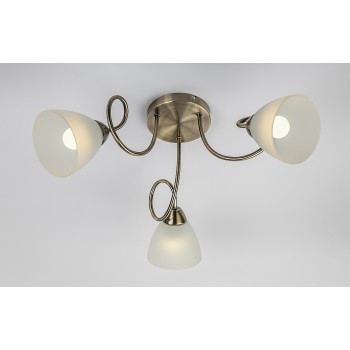 Plafoniera Palomina bronz Rabalux 71481, 3xE27