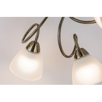 Plafoniera Palomina bronz Rabalux 71482, 5xE27