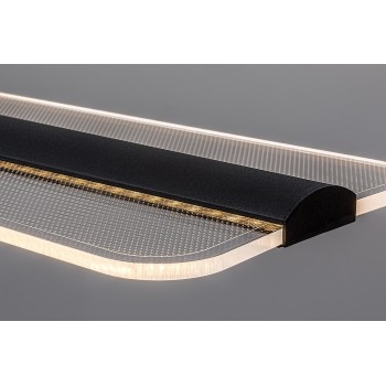 Lustra LED Norael negru Rabalux 72026, 40W