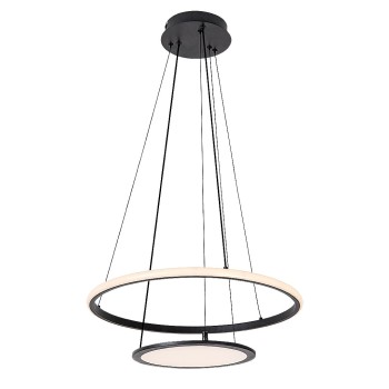 Lustra LED Jasero negru Rabalux 72040, 42W