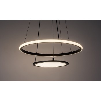 Lustra LED Jasero negru Rabalux 72040, 42W