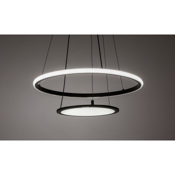 Lustra LED Jasero negru Rabalux 72040, 42W