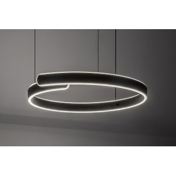 Lustra LED Silnora negru Rabalux 72114, 35W