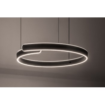 Lustra LED Silnora negru Rabalux 72114, 35W